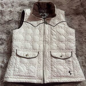 Cowgirl Cream Quilted Vest